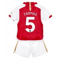 Echipament fotbal Arsenal Thomas Partey #5 Tricou Acasa 2023-24 pentru copii maneca scurta (+ Pantaloni scurti)